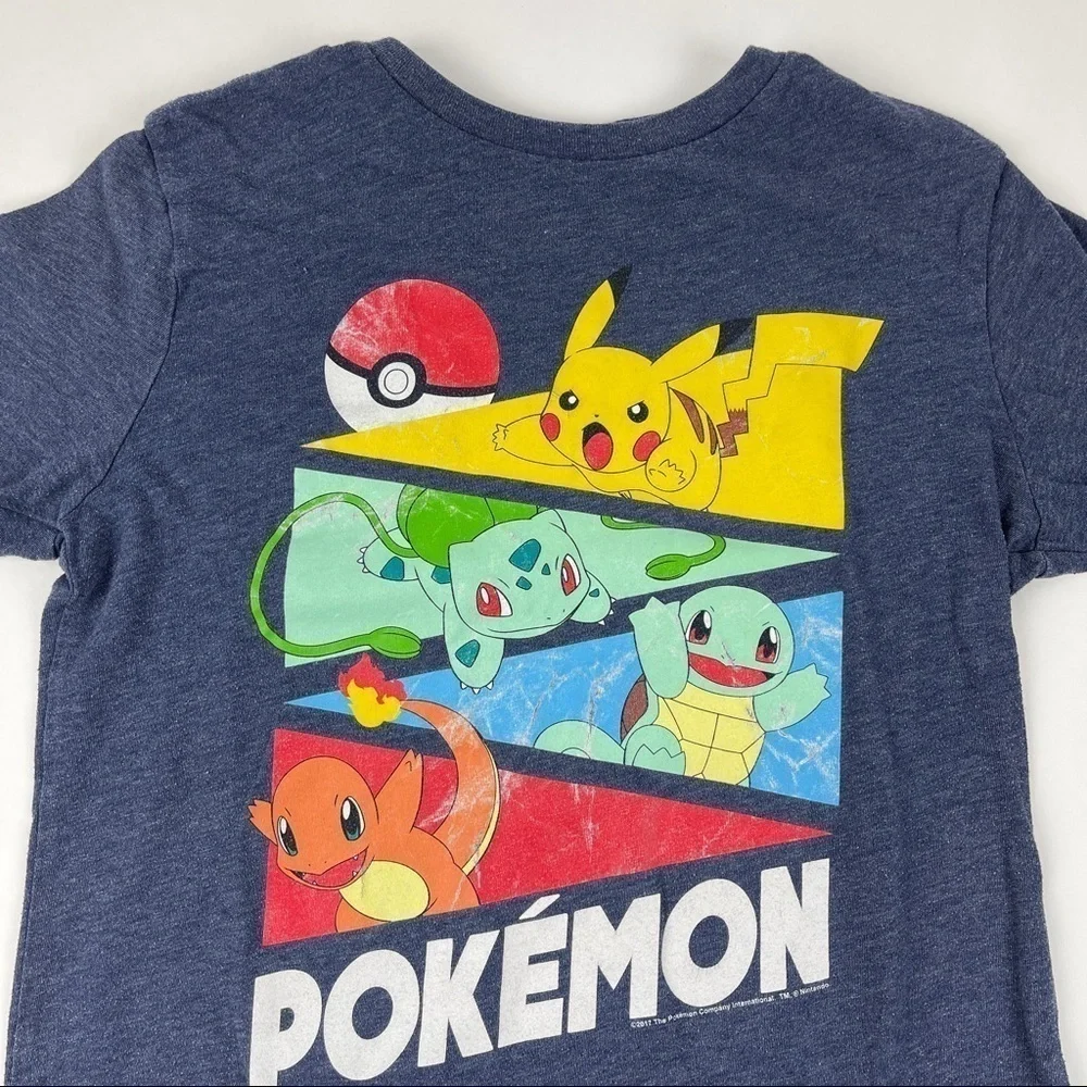 Old Navy Boys Pokemon Graphic Tshirt Blue XL